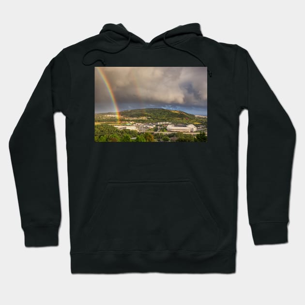 The Liberty Stadium, Swansea Hoodie by dasantillo